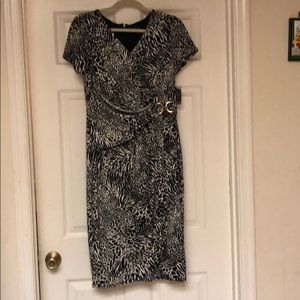 Black and white Thalia Sodi dress